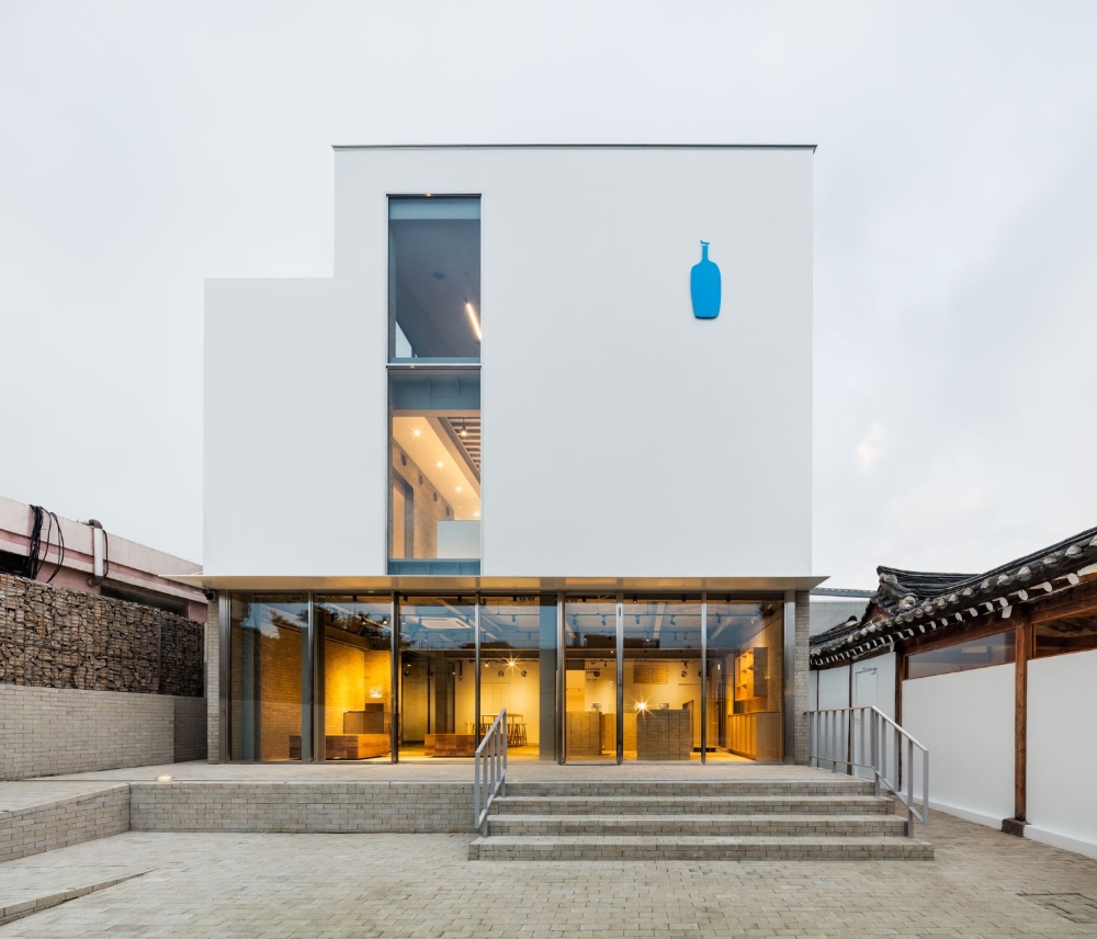 블루보틀 삼청점 전경. /사진제공=블루보틀커피코리아