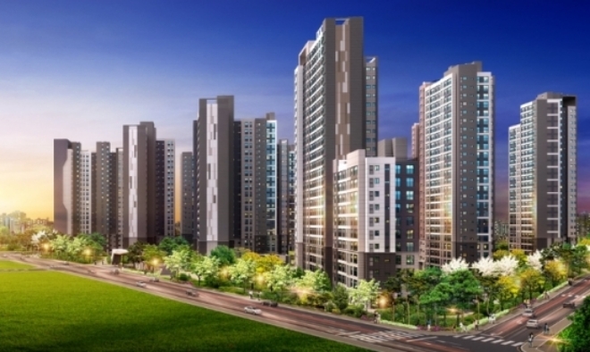 광주 제일풍경채 센트럴파크 투시도. /사진=제일건설.