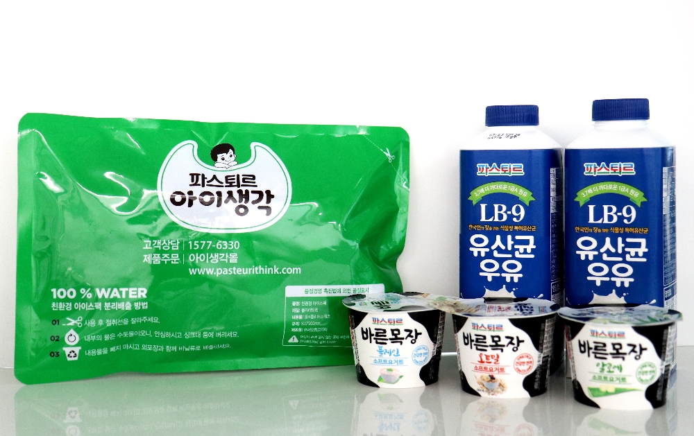 친환경 제품 모음. /사진제공=롯데푸드