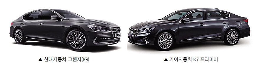 K7-그랜저, 준대형세단 ‘형제의 난’ 재점화