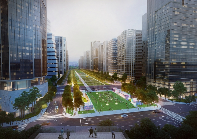 용산 지하공원 개발 조감도. /사진=HDC현대산업개발.