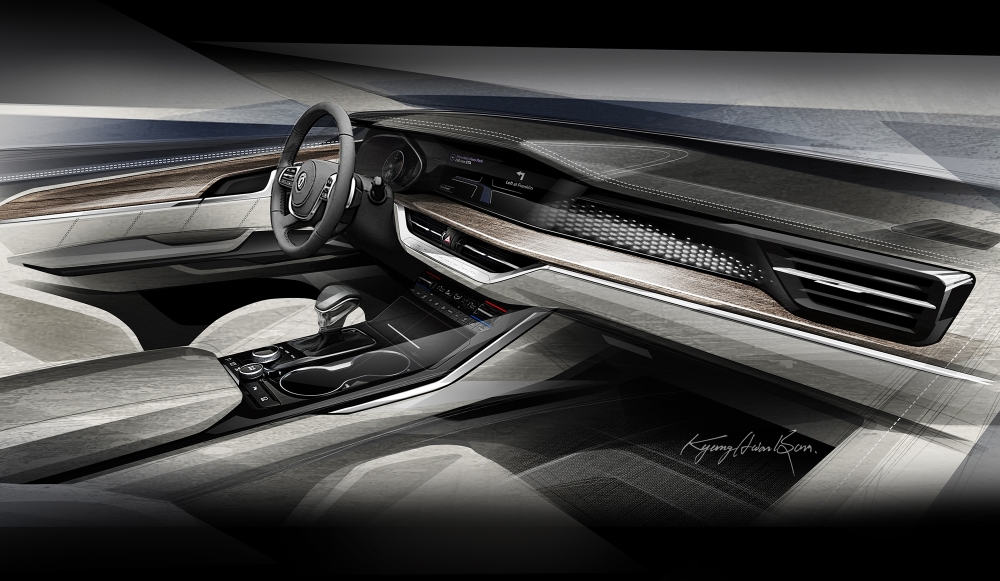 모하비 더 마스터 내장 랜더링.