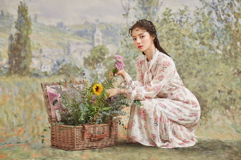 이랜드 로엠, '끌로드 모네 展' 컬렉션 출시