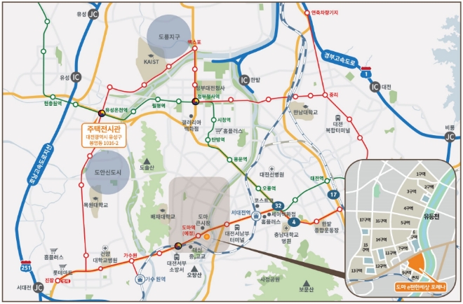 대림산업-한화건설, 대전 '도마 e편한세상 포레나' 10월 분양