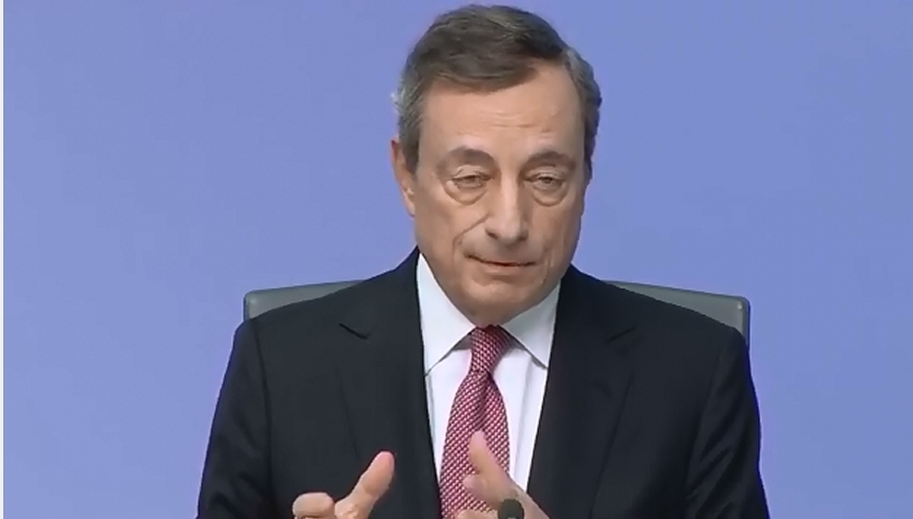 사진=마리오 드라기 ECB 총재, ECB 홈페이지