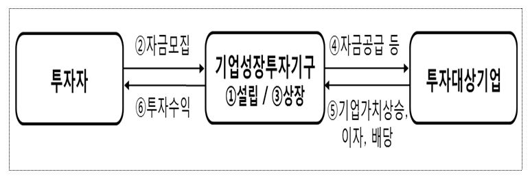 ▲기업성장투자기구(BDC) 구조./자료=금융위원회