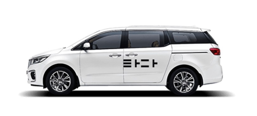 △타다 베이직 서비스 차량의 모습/사진=오승혁 기자(자료 편집)