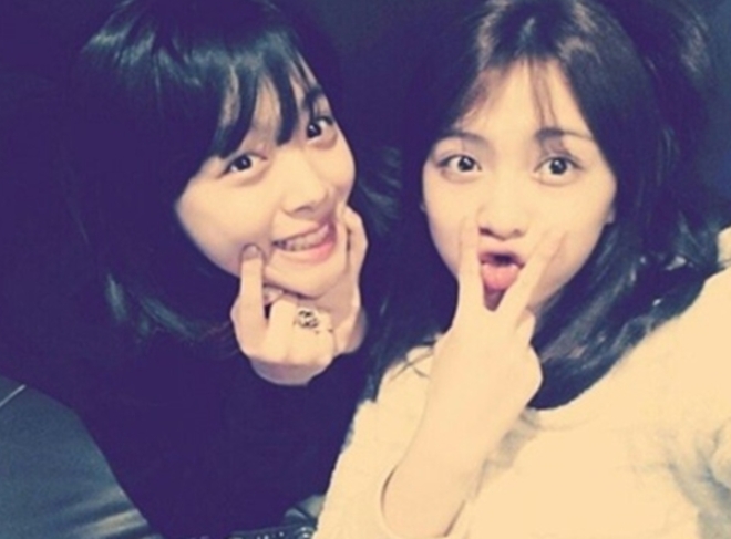 강지영 추모 (사진 : 설리 sns)