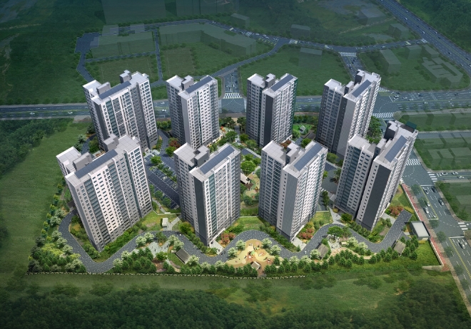 대우건설 여주역 푸르지오 클라테르 조감도. 사진=대우건설