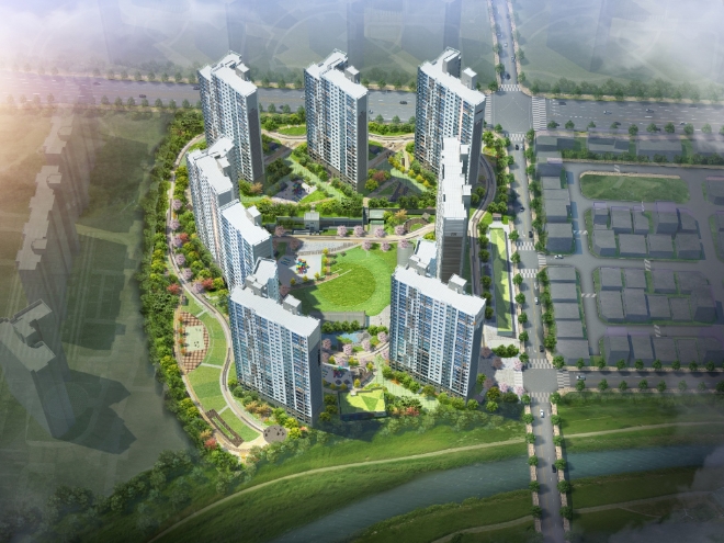 호반써밋 검단2 조감도. 제공=호반산업