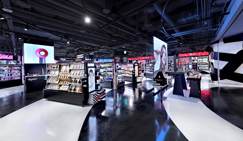 세포라 파르나스점 내부 전경. /사진제공=세포라코리아