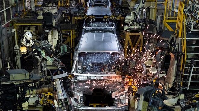 쌍용차 평택공장.