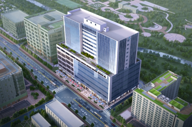 경기 고양시 덕양구 원흥동 705번지에 조성되는 원흥 한일윈스타 지식산업센터 조감도. 제공=한일개발