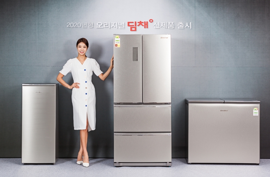 △위니아딤채가 지난 8월 출시한 김치냉장고 딤채의 모습/사진=위니아딤채