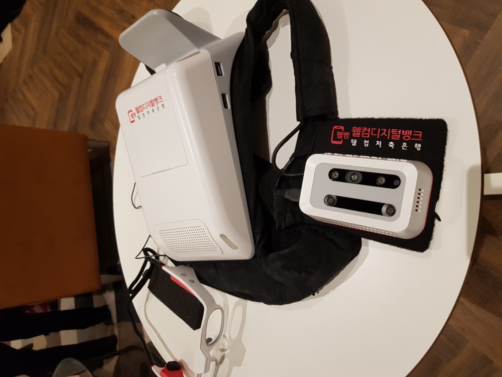 ●웰컴드림글래스, 바디슈트, 3D캠의 모습/사진=오승혁 기자