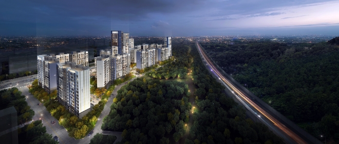 문정시영아파트 리모델링 조감도. 제공=포스코건설