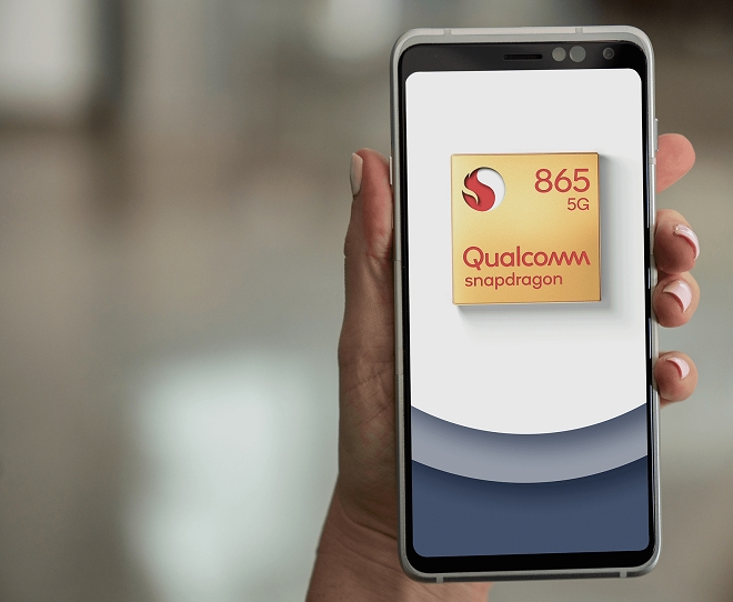 스냅드래곤 865 5G폰 예시. (사진=퀄컴)