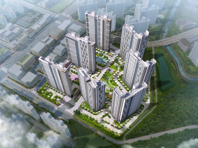 시흥장현 유승한내들 퍼스트파크 조감도. 제공=유승종합건설