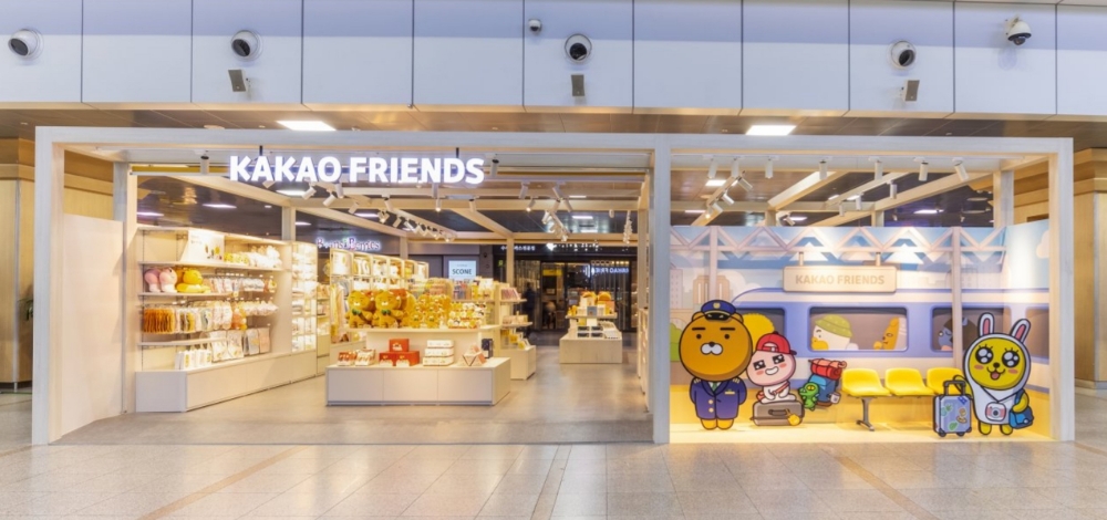 카카오프렌즈 서울역 팝업스토어 모습/사진=카카오IX