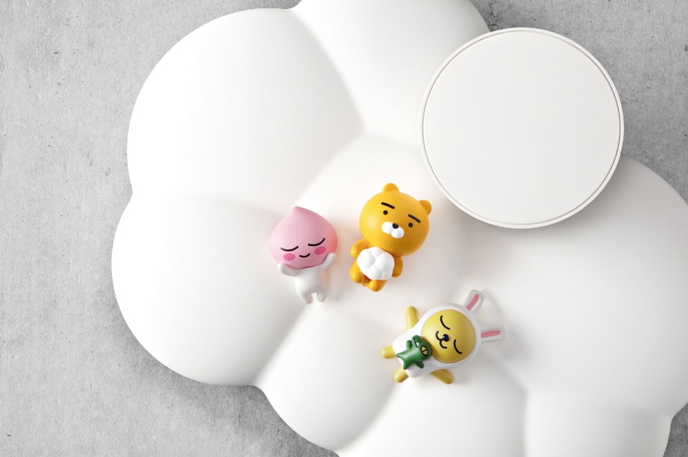 카카오프렌즈의 스마트 체중계 모습/사진=카카오ix