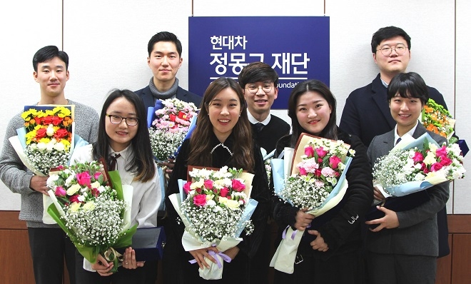 정몽구재단, SCI급 제1저자 장학생 11명 배출