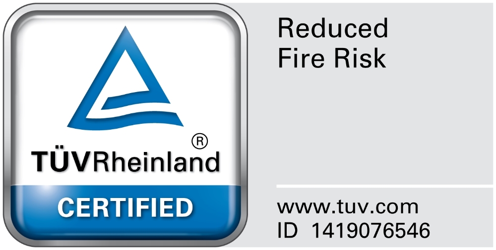 삼성전자 QLED TV 65, 75형 TV가 독일 TUV 라인란드로부터 받은 화재 원인 방지 인증/사진=삼성전자 
