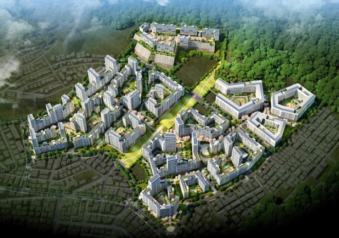 갈현 1구역 조감도.