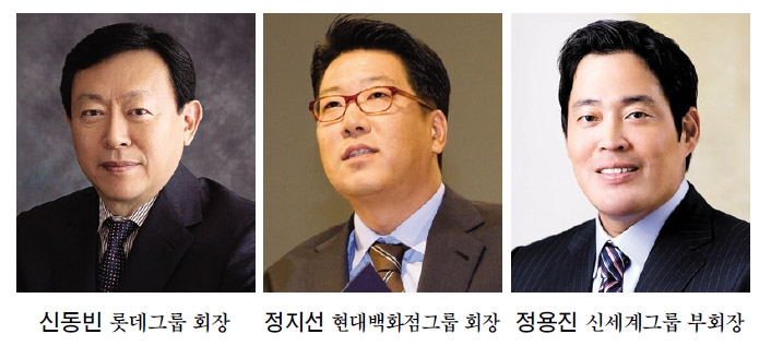 신동빈·정지선·정용진 2020 정기 주총 키워드 '새얼굴·먹거리 발굴'