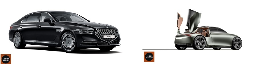 G90(왼쪽)과 민트 콘셉트.