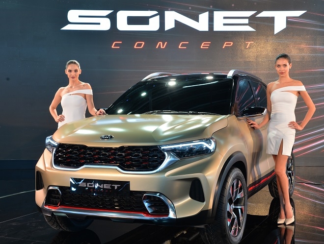 기아차 소형SUV 쏘넷 콘셉트.