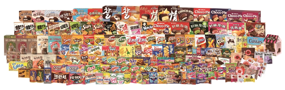 오리온 제품 이미지. /사진제공=오리온