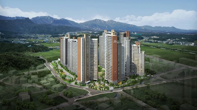 속초 2차 아이파크 조감도. /사진=HDC현대산업개발.