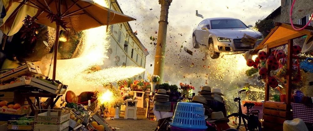 넷플릭스 영화 6 언더그라운드 속 이탈리아 피렌체의 모습/사진=넷플릭스