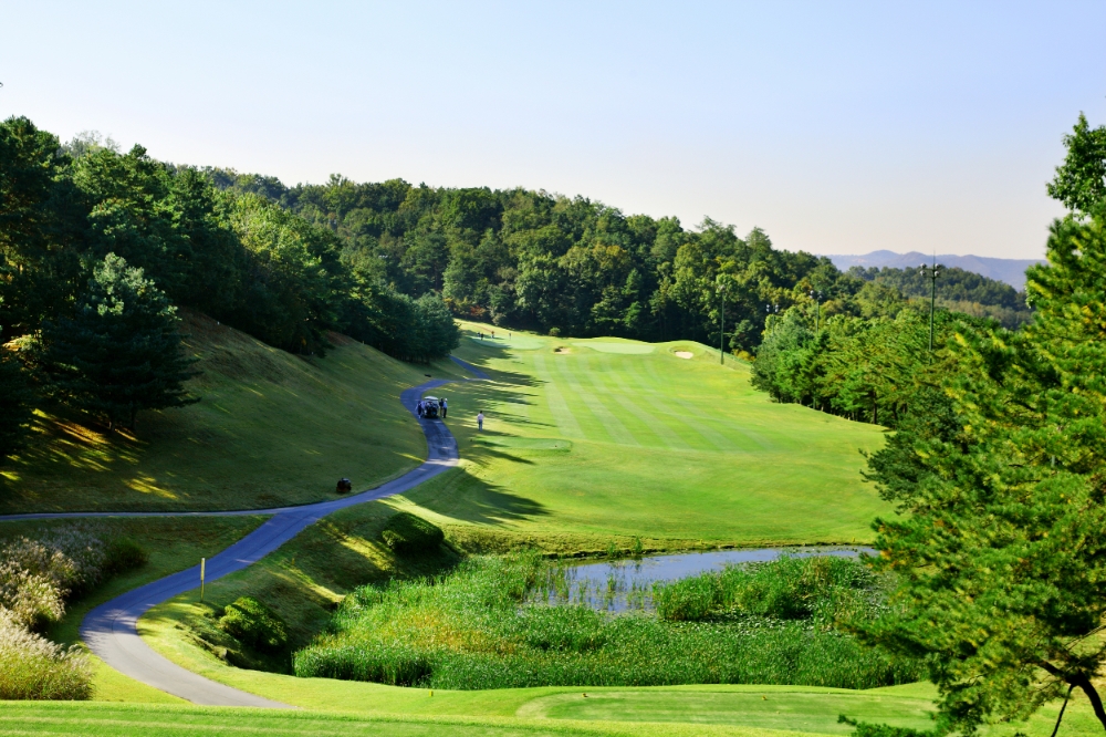 플라자CC 용인 라이온 11홀/사진=한화호텔앤드리조트