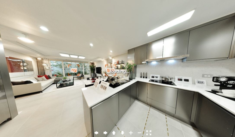 안산 푸르지오 브리파크 사이버 견본주택 정경 (84㎡ 평형기준) / 사진=푸르지오 브리파크 홈페이지