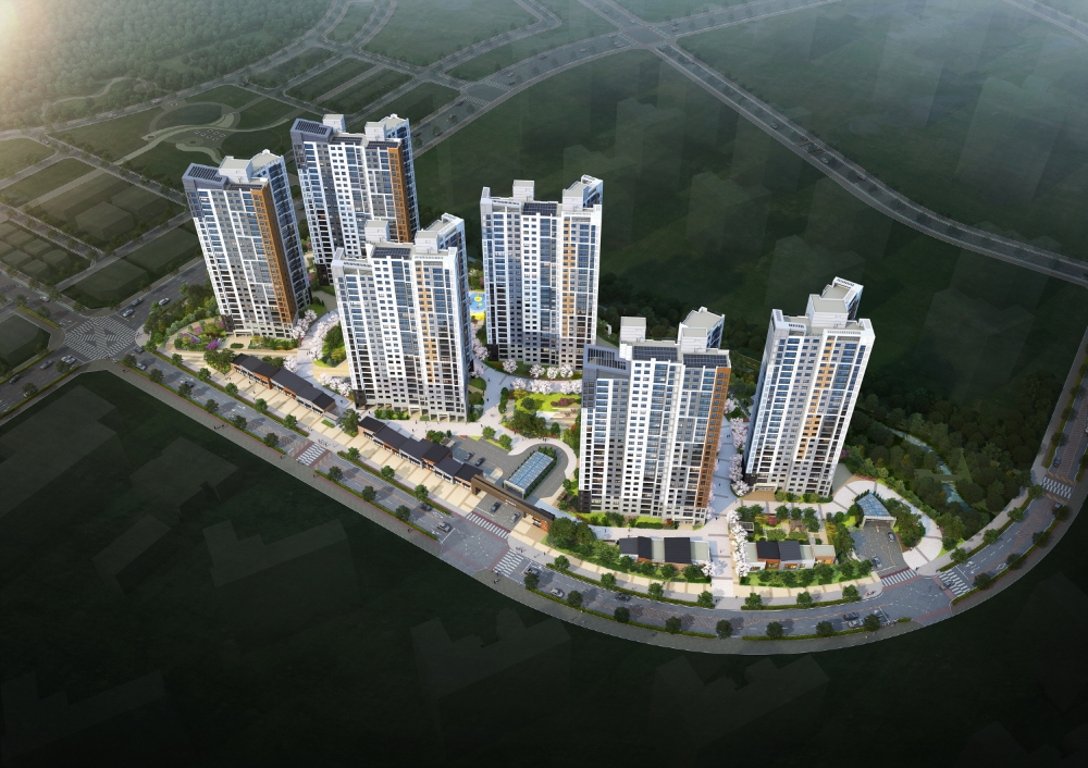 호반써밋 스카이센트럴 조감도 / 사진=호반건설