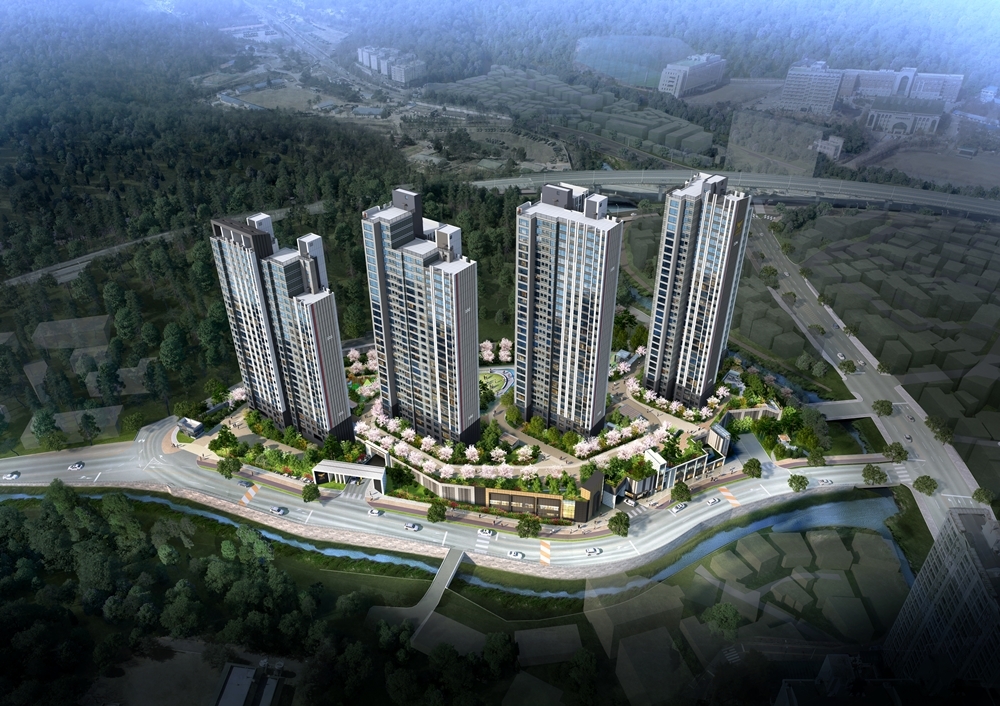 의정부 롯데캐슬 골드포레 조감도