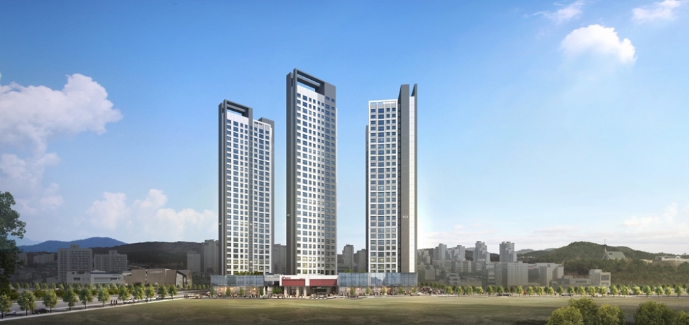 힐스테이트 도안 투시도