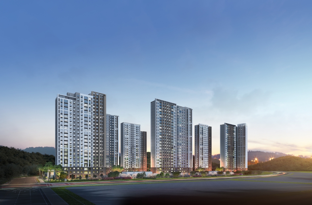 GS건설 DMC리버시티자이 투시도