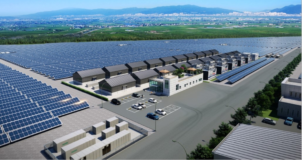 새만금 육상태양광 3구역 발전사업 조감도안 / 사진=호반건설