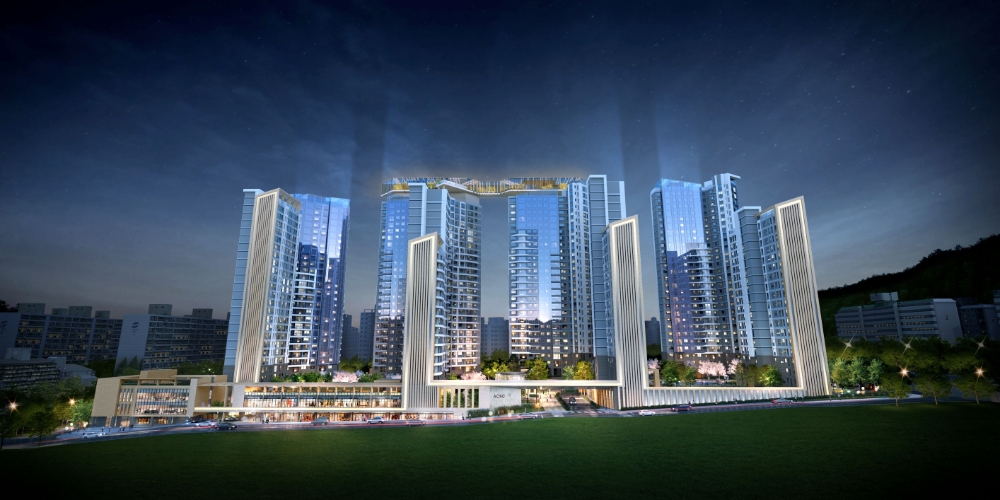 아크로 리츠카운티 투시도