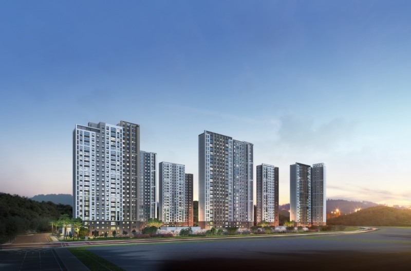 GS건설 DMC리버시티자이 투시도