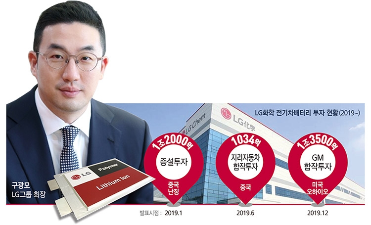 출범 3년 구광모 LG 회장, ‘배터리 전략’ 성과 가시화