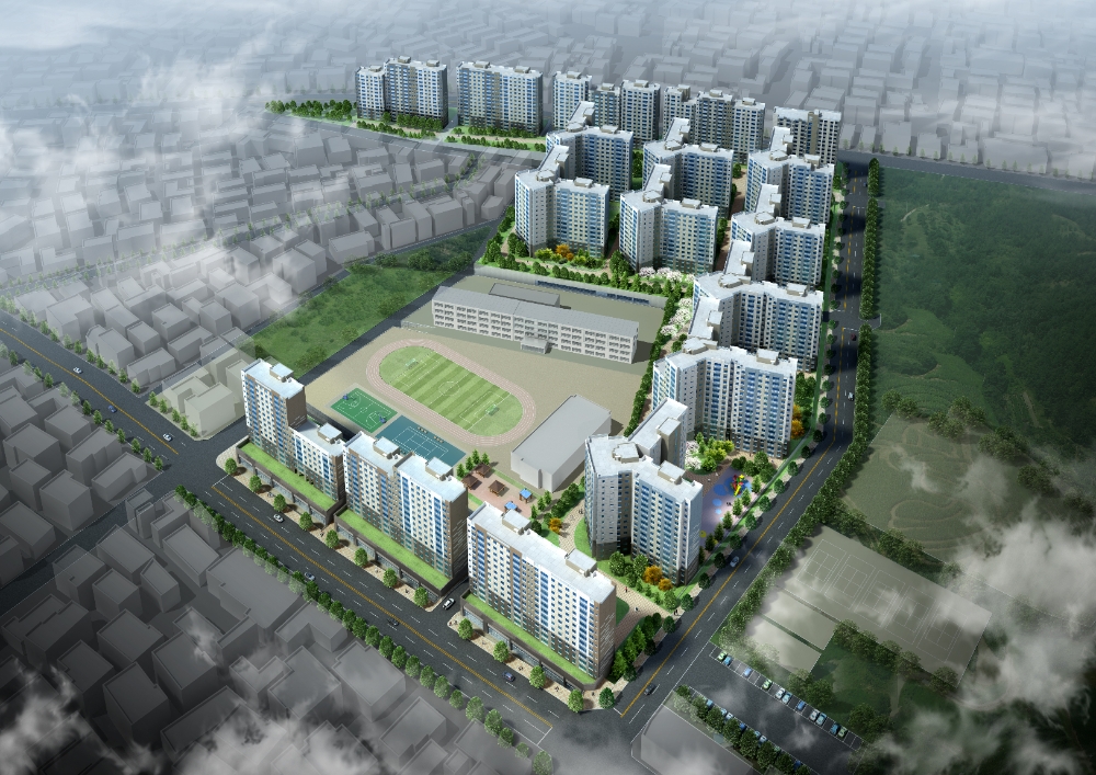 헤링턴 플레이스 동대구 조감도