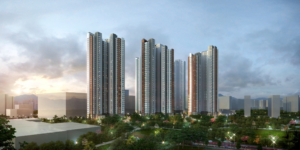 화서역 푸르지오 브리시엘 투시도