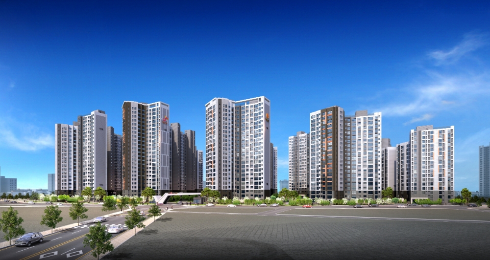 부평 SK VIEW 해모로 주경투시도