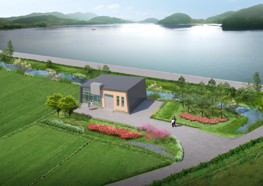 달천 하수처리시설 조감도