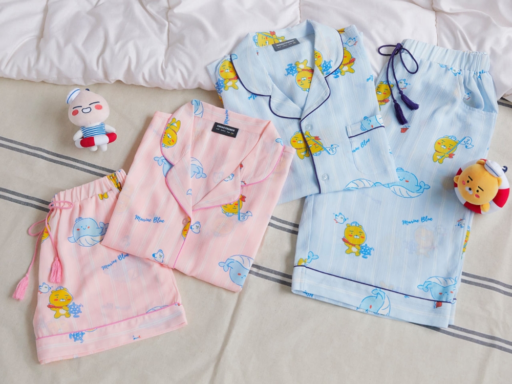 2020 카카오프렌즈 썸머 에디션 냉감소재 적용 파자마/사진=카카오IX