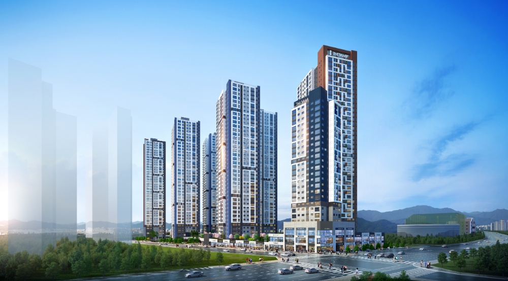 더샵 광주포레스트 투시도