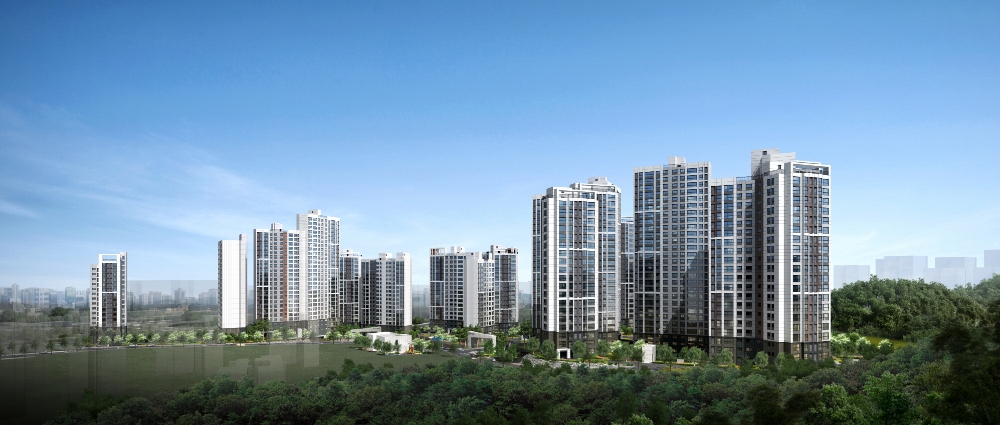 광명 푸르지오 포레나 투시도